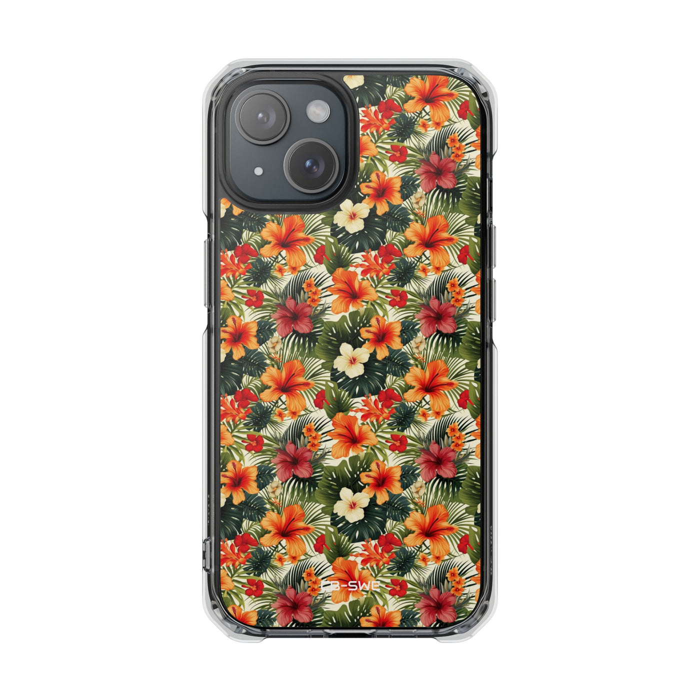 Tropical Blooms Flourish iPhone Case - Impact