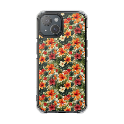 Tropical Blooms Flourish iPhone Case - Impact