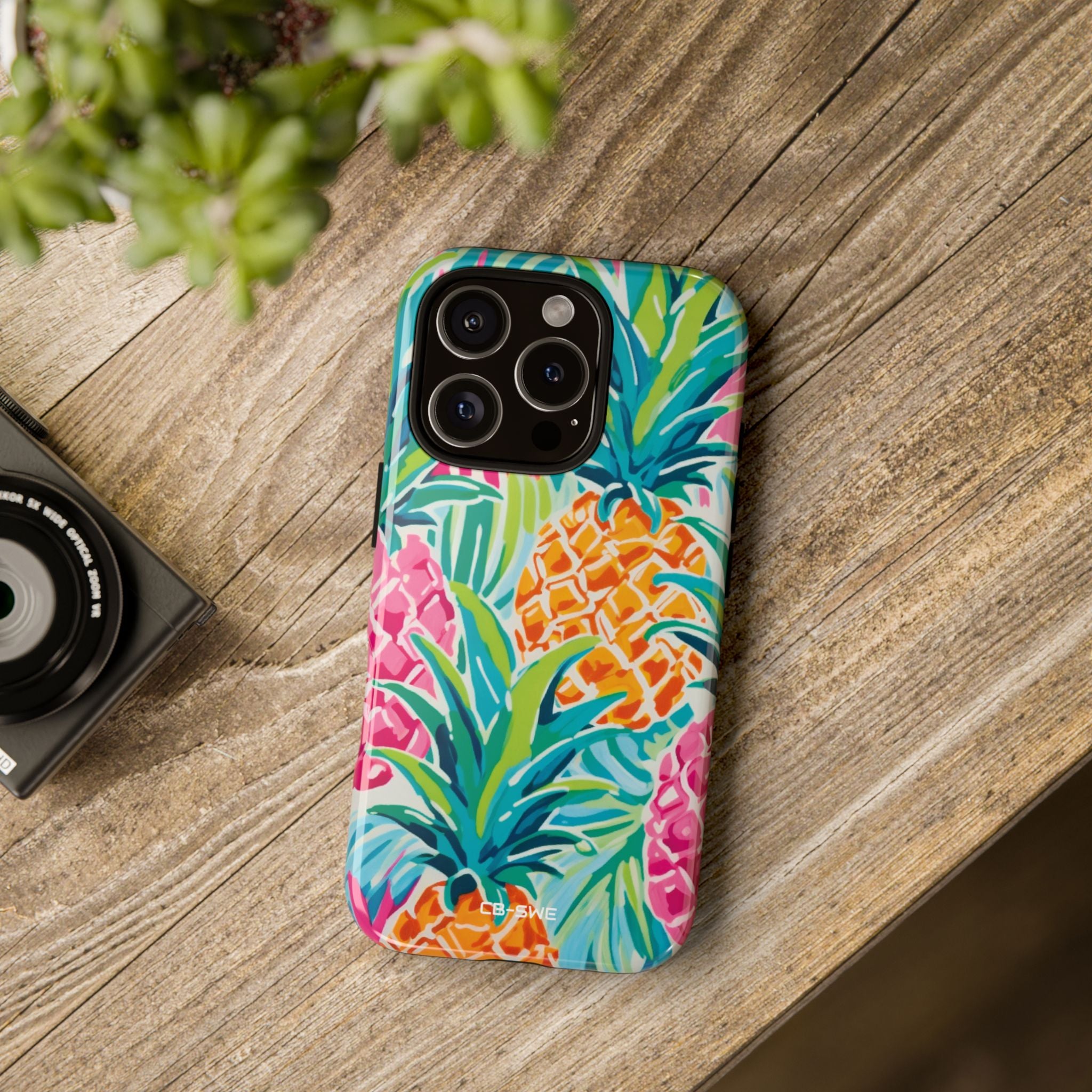 Pineapples Dance Bright - iPhone Case