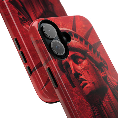 Liberty Crimson iPhone 16 Plus Case - Tough
