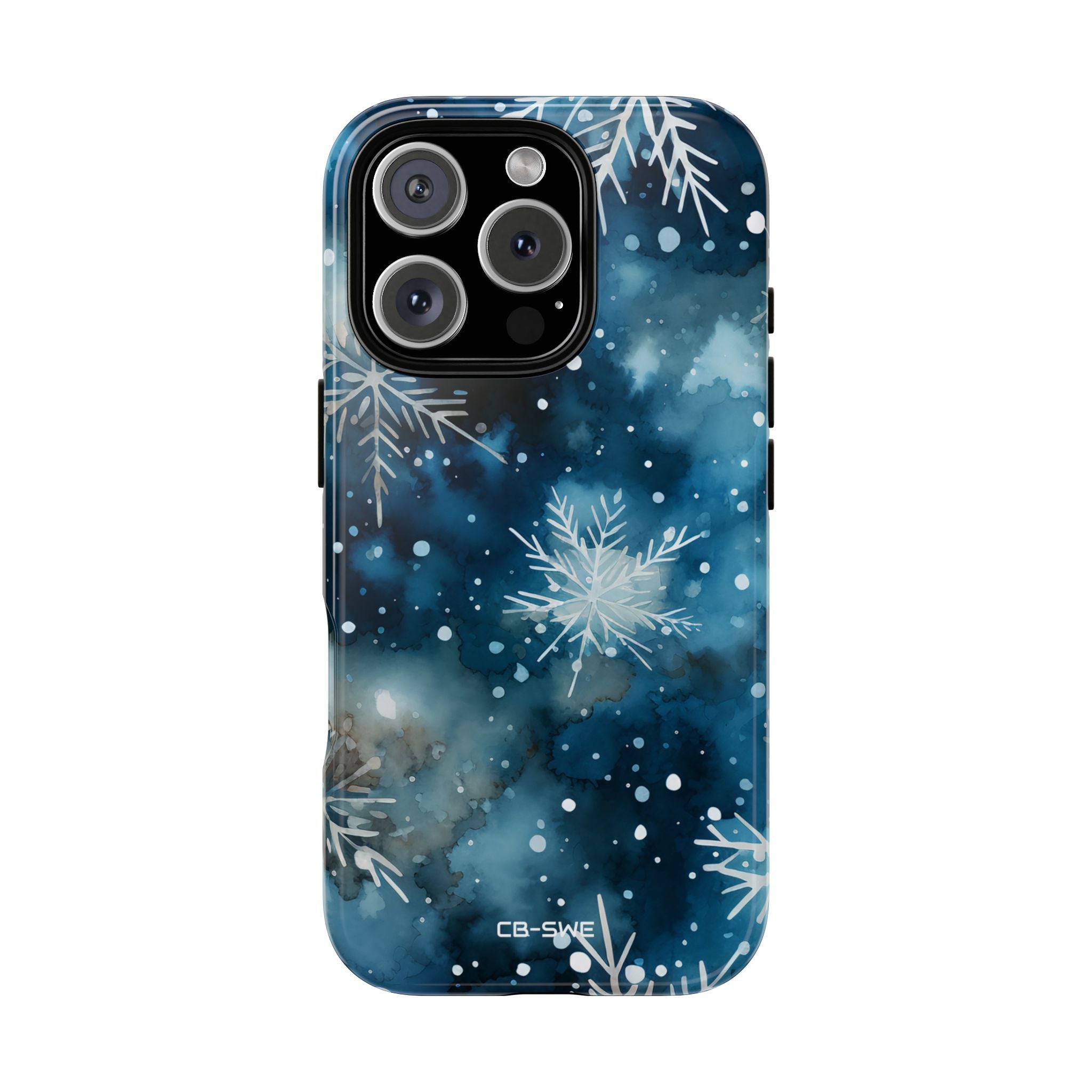 Winter Snowflakes Dance - iPhone Case