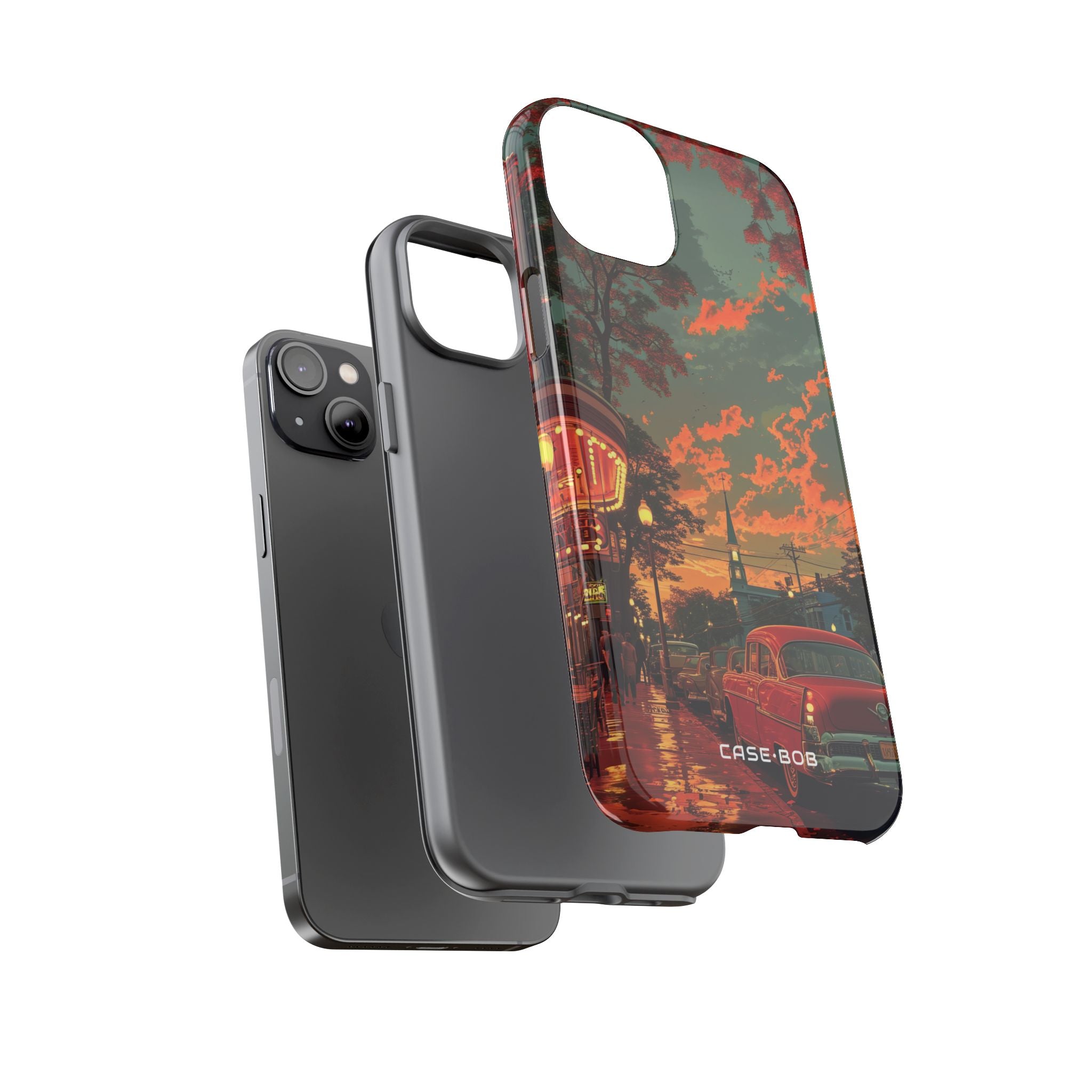 Crimson Classic iPhone 14 Plus Case - Tough