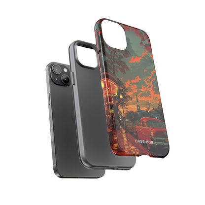 Crimson Classic iPhone 14 Plus Case - Tough
