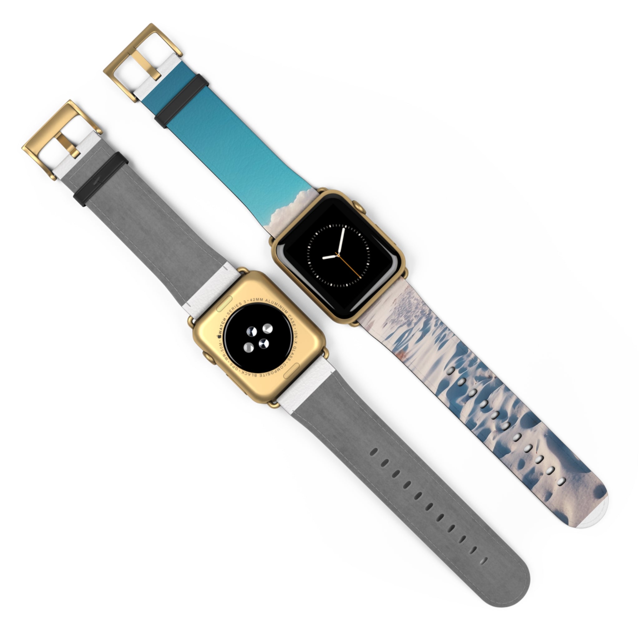 Snowy Footprints - Watch Band