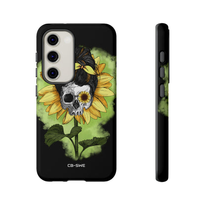 Sunflower Skull Fusion - Samsung Case