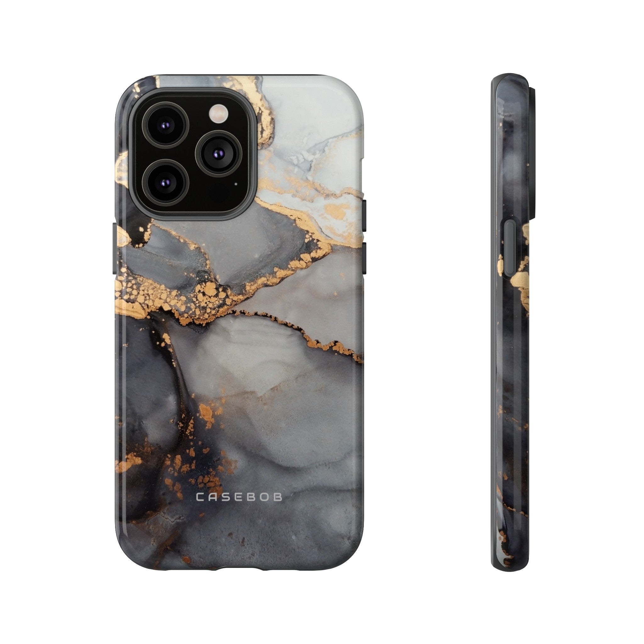 Grey Marble - Protective Phone Case