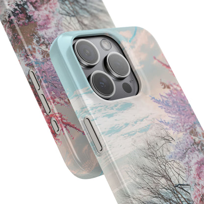 Spring Dreamscape - Slim iPhone 15 Phone Case