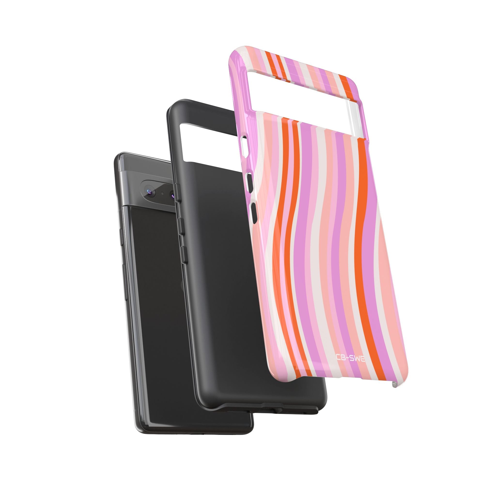 Vibrant Wave Symphony - Google Pixel Case