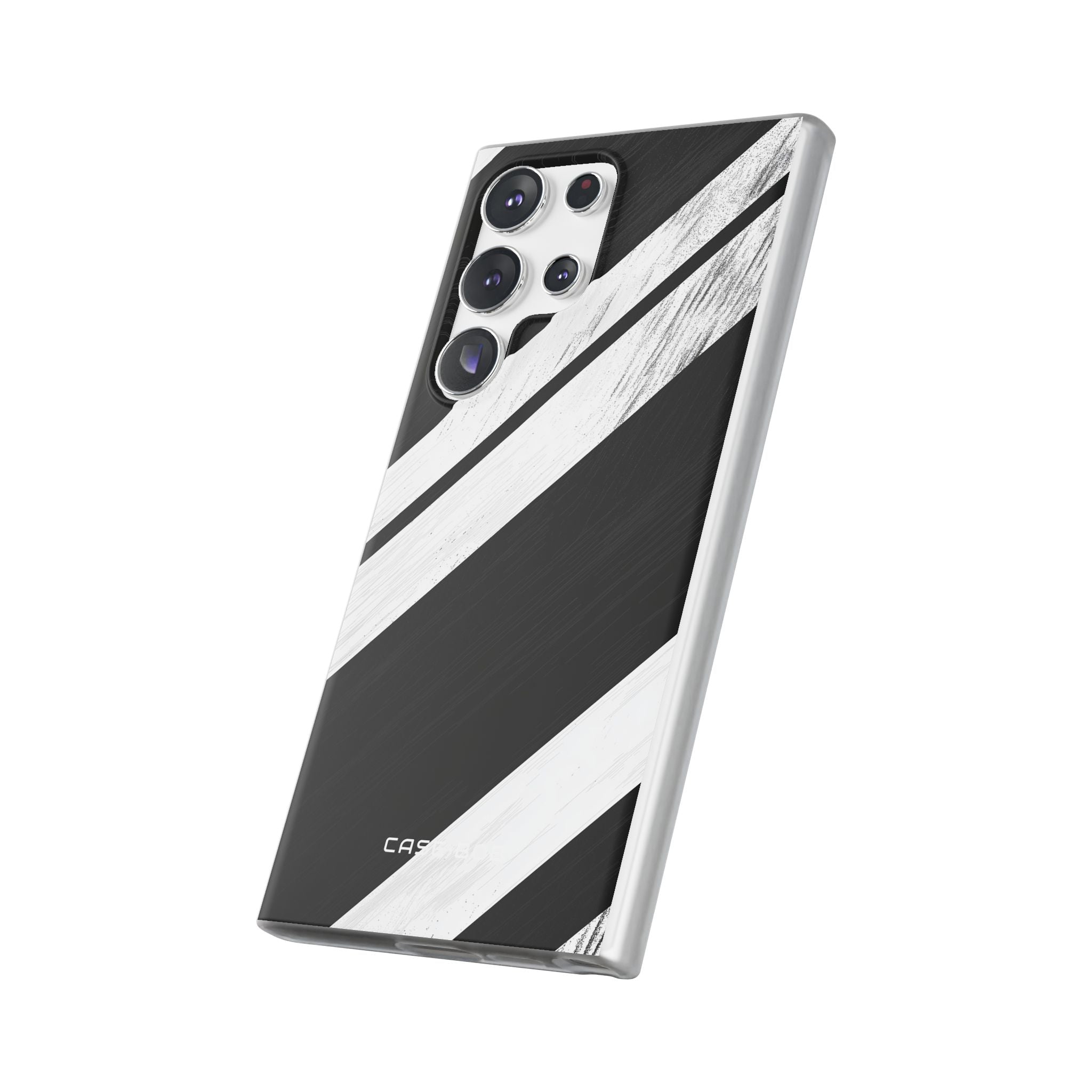 Distressed Stripe Motion Samsung S23 Ultra Case - Soft