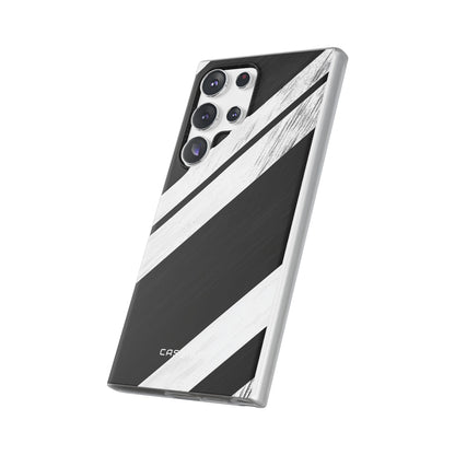 Distressed Stripe Motion Samsung S23 Ultra Case - Soft