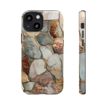 Stone Mosaic Dance - iPhone Case