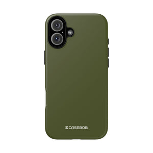 Olive Echoes: Minimalist Serenity - for iPhone 16