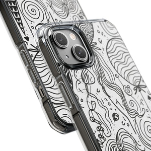 Whimsical Festivity - Phone Case for iPhone (Clear Impact - Magnetic)