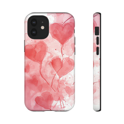 Cupid's Eternal Hearts - Protective Phone Case