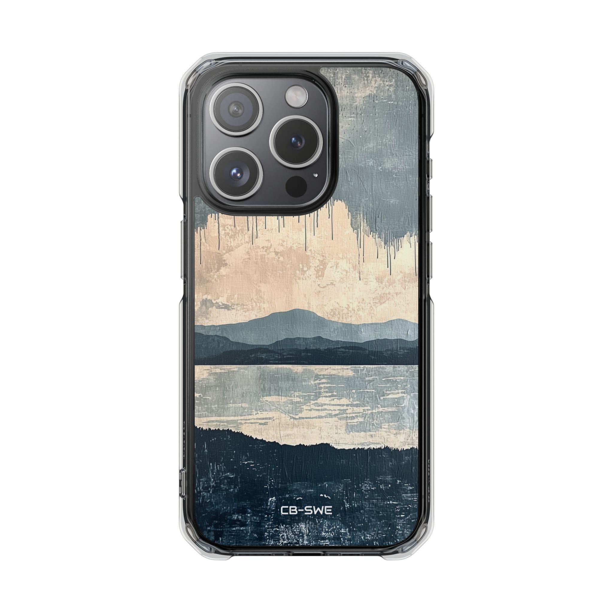 Water Mirrors Mountains iPhone Case - Impact