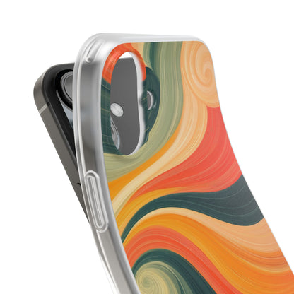 Swirling Ember iPhone 16 Plus Case - Soft