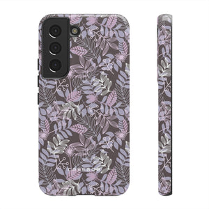 Dark Purple Leaf - Protective Phone Case