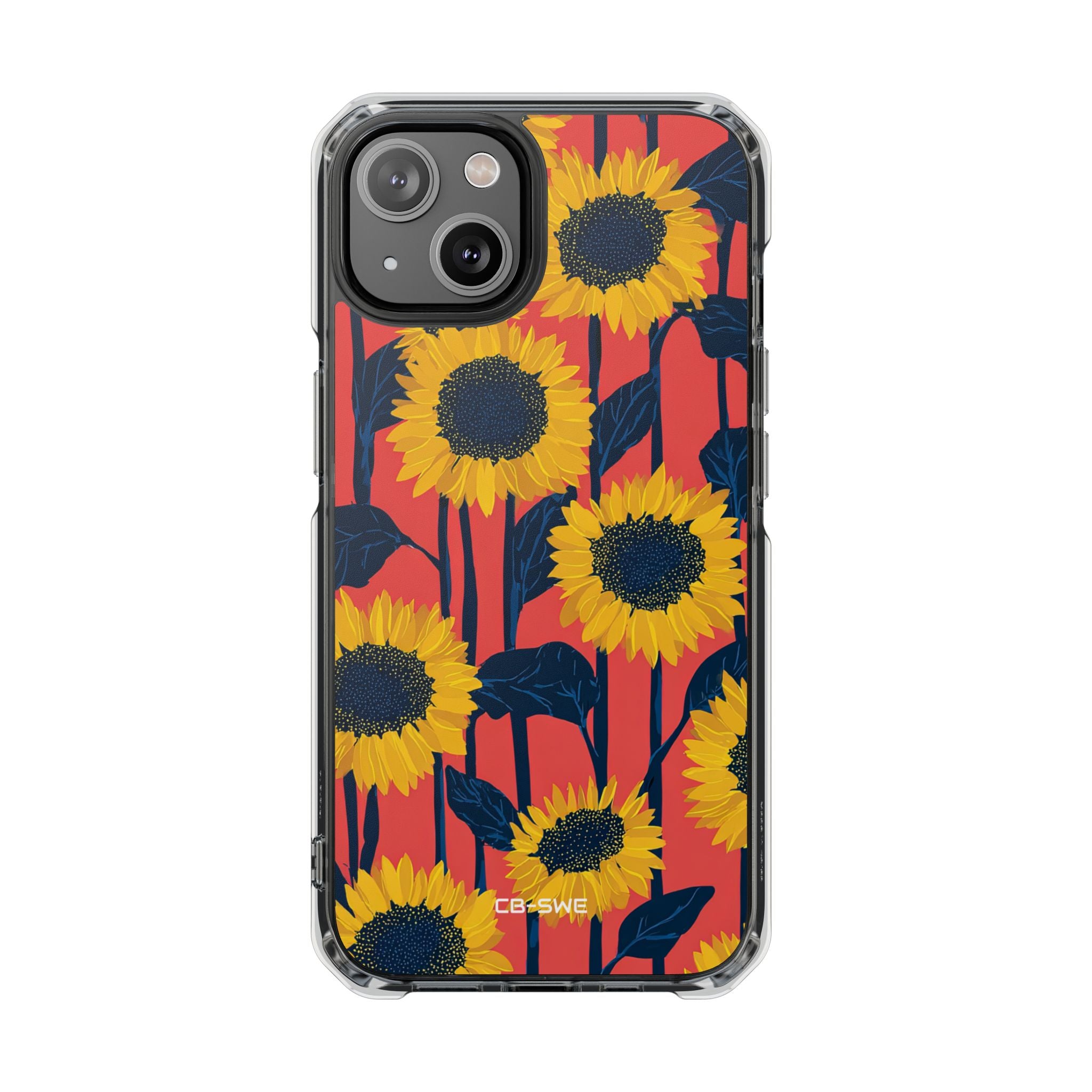 Vibrant Sunflower Rhythm iPhone Case - Impact
