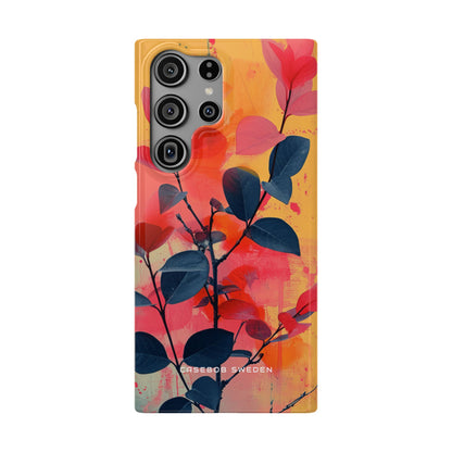 Vivid Floral Harmony Samsung S23 - Slim Phone Case