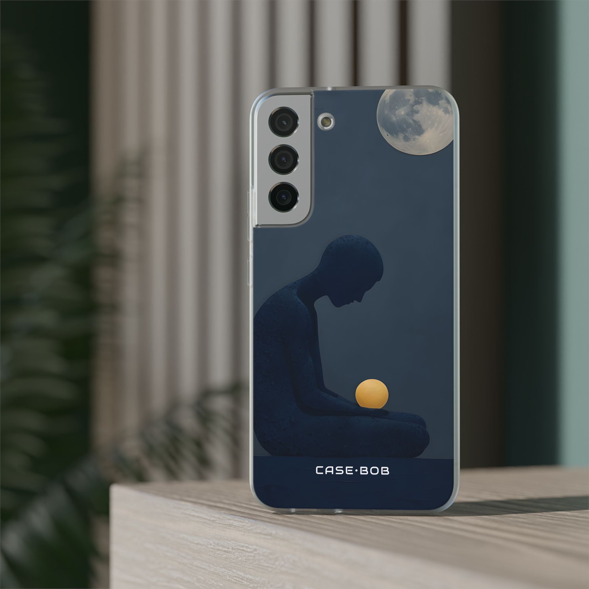 Moonlit Contemplation Samsung S22 Plus Case - Soft