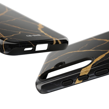 Golden Veins Twist - Samsung Case