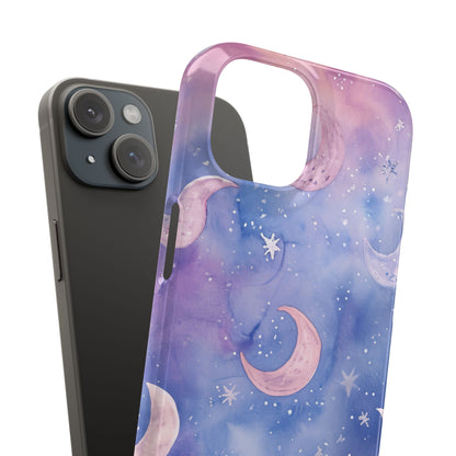 Celestial Dreamscape - Slim iPhone 15 Phone Case