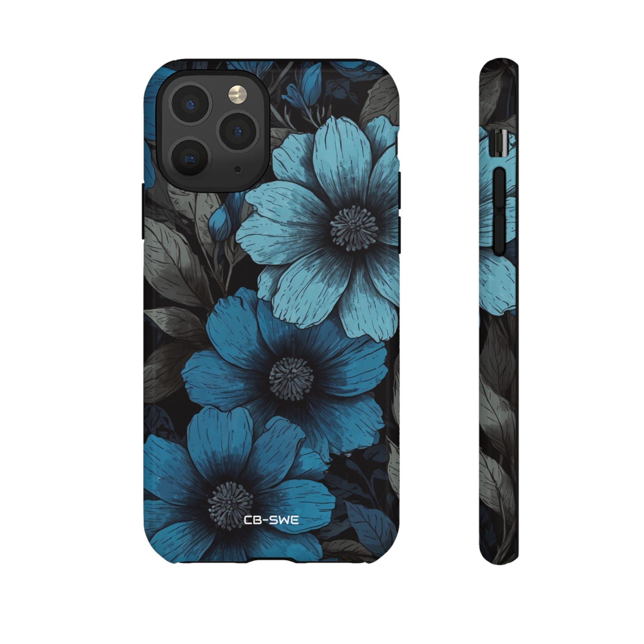Flower Embrace Depth - iPhone Case