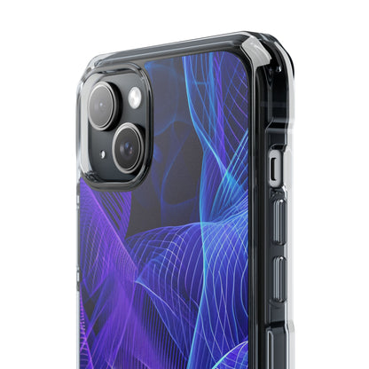 Gradient Flowscape iPhone 15 - Clear Impact Phone Case