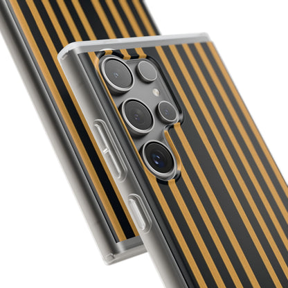 Golden Stripes Samsung S24 Ultra Case - Soft