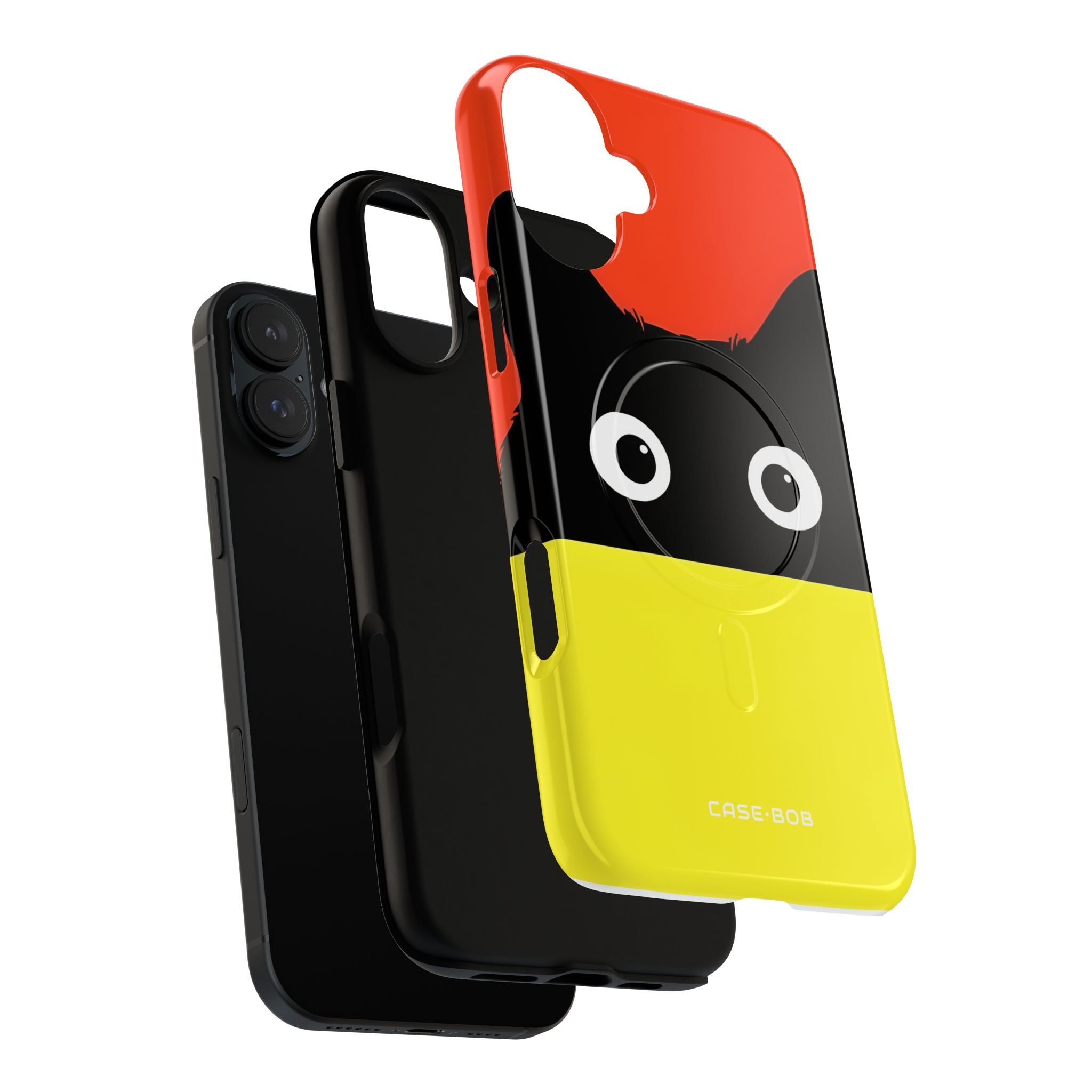 Peekaboo Cat Crimson iPhone 16 Plus Case - Tough+