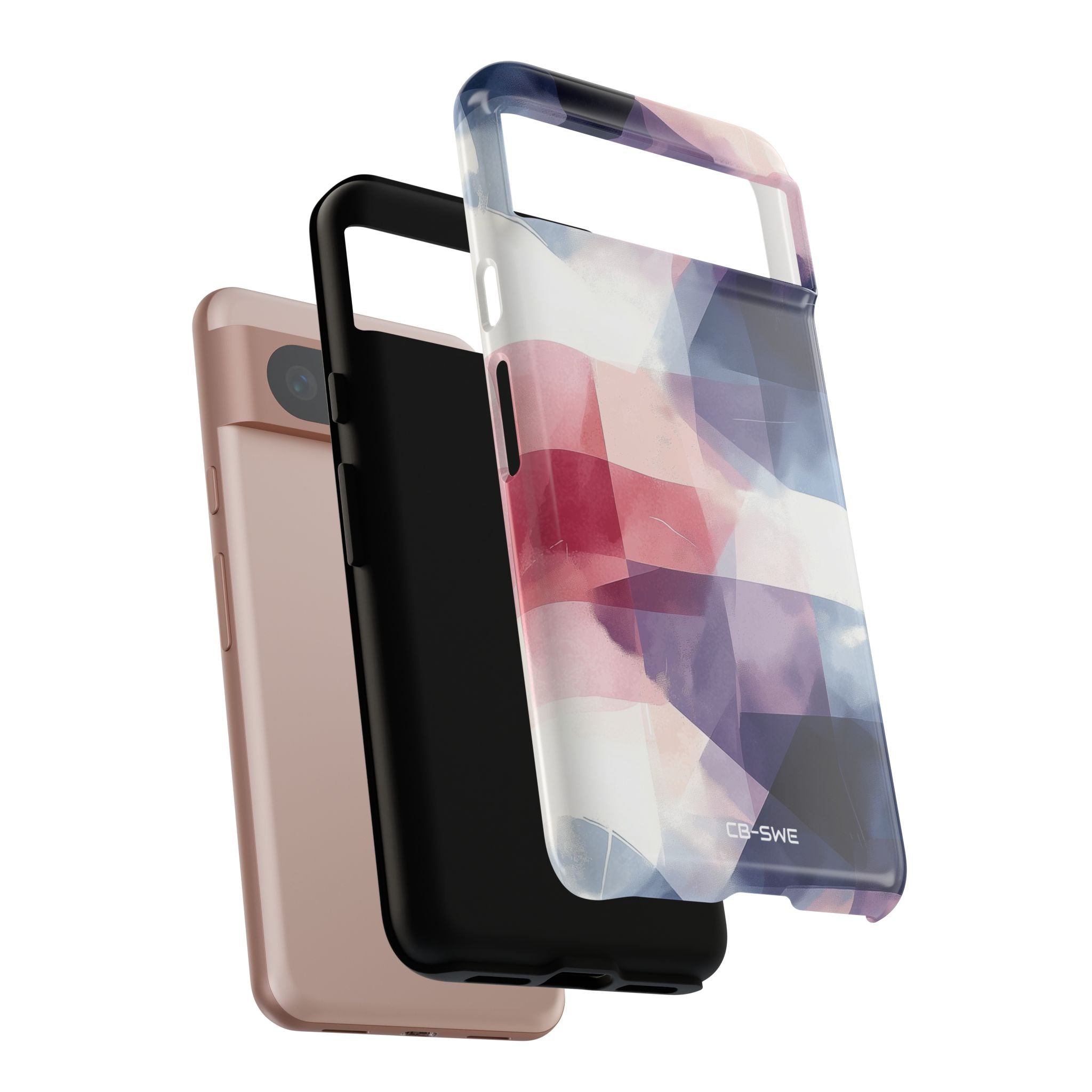 Fluid Shapes Merge - Google Pixel Case