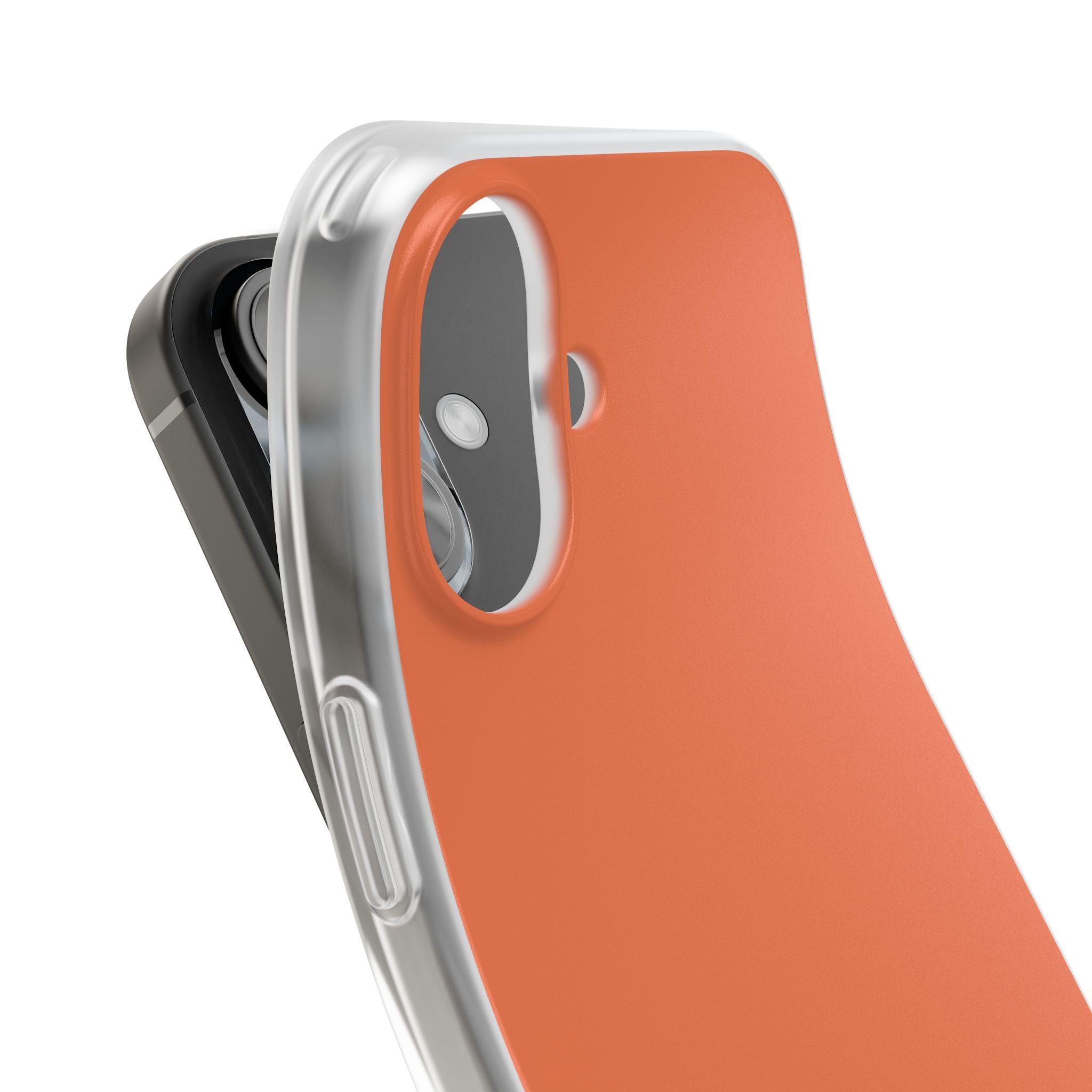 Coral Orange iPhone 16 - Flexi