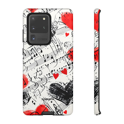 Melodic Love Notes - Protective Pixel Case - Protective Phone Case