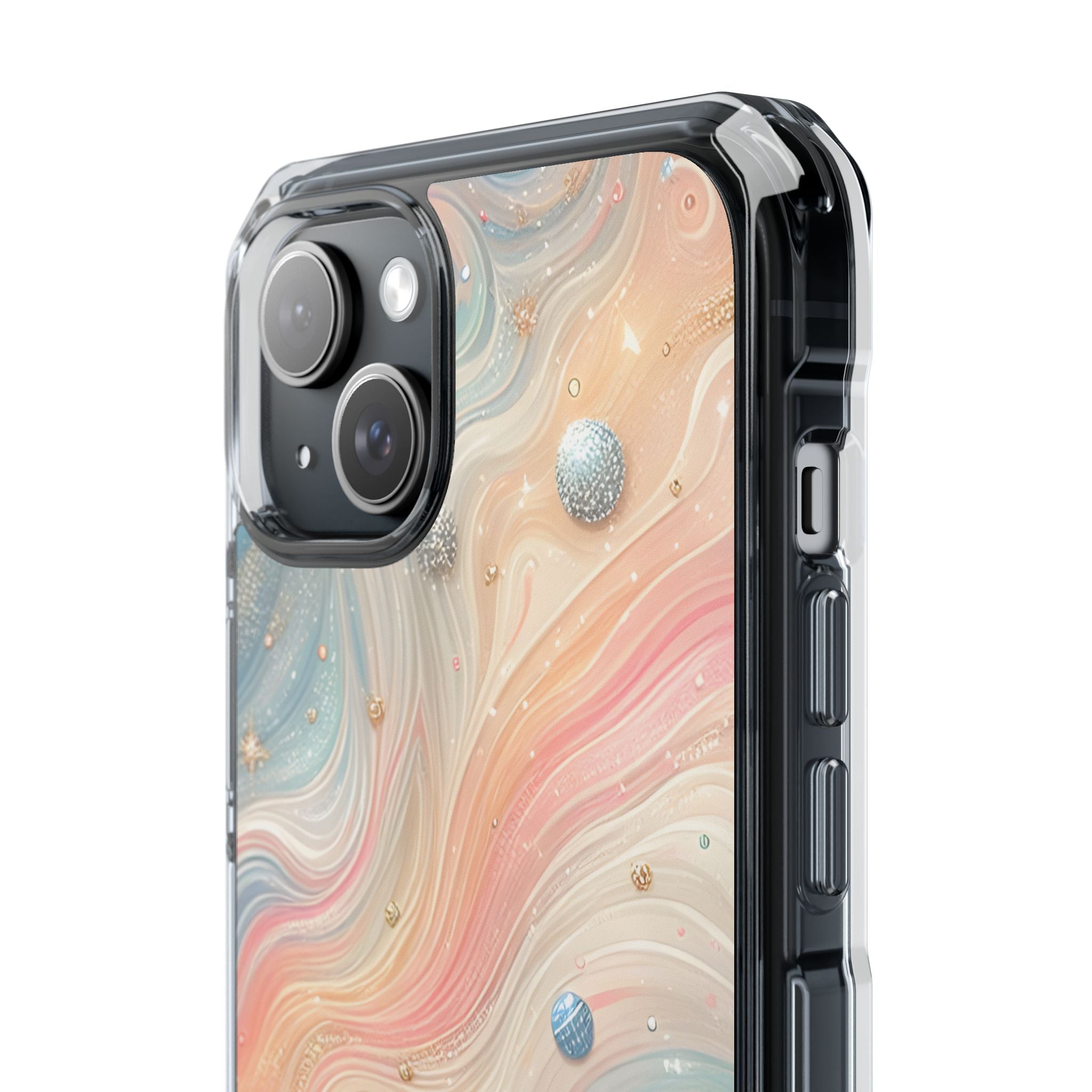 Celestial Waves Dance iPhone Case - Impact
