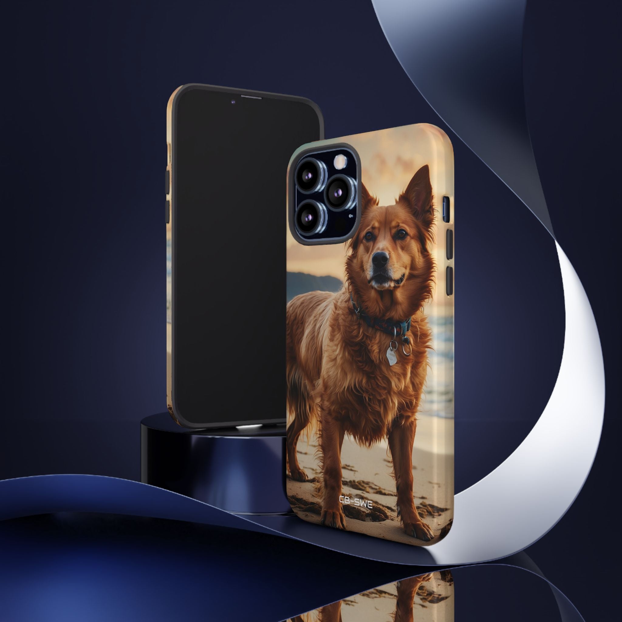 Golden Dog Plays - iPhone Case