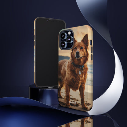 Golden Dog Plays - iPhone Case