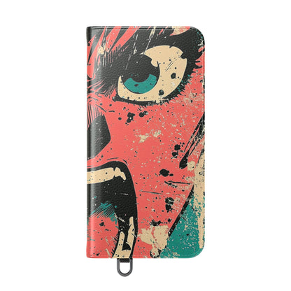 Shouting Face Burst - Samsung S25+ Case - Wallet