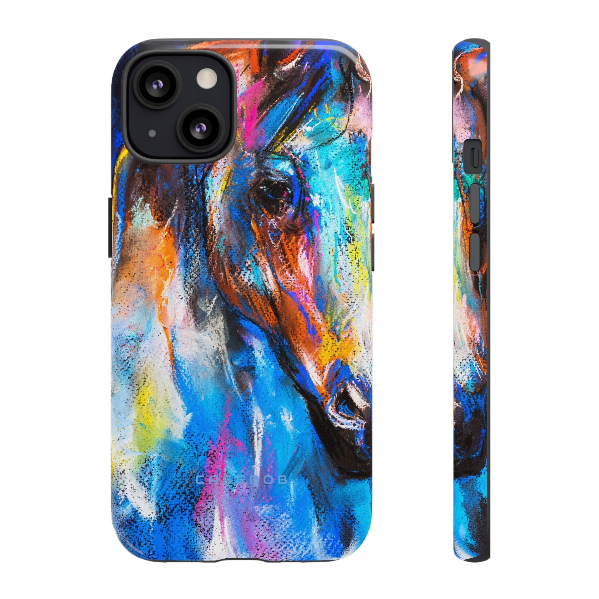 Original Pastel Horse - Protective Phone Case