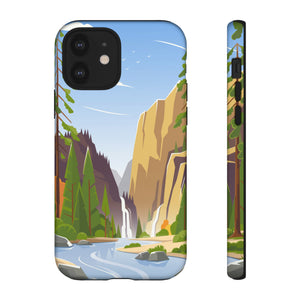 Waterfall at National Park - Protective Phone Case