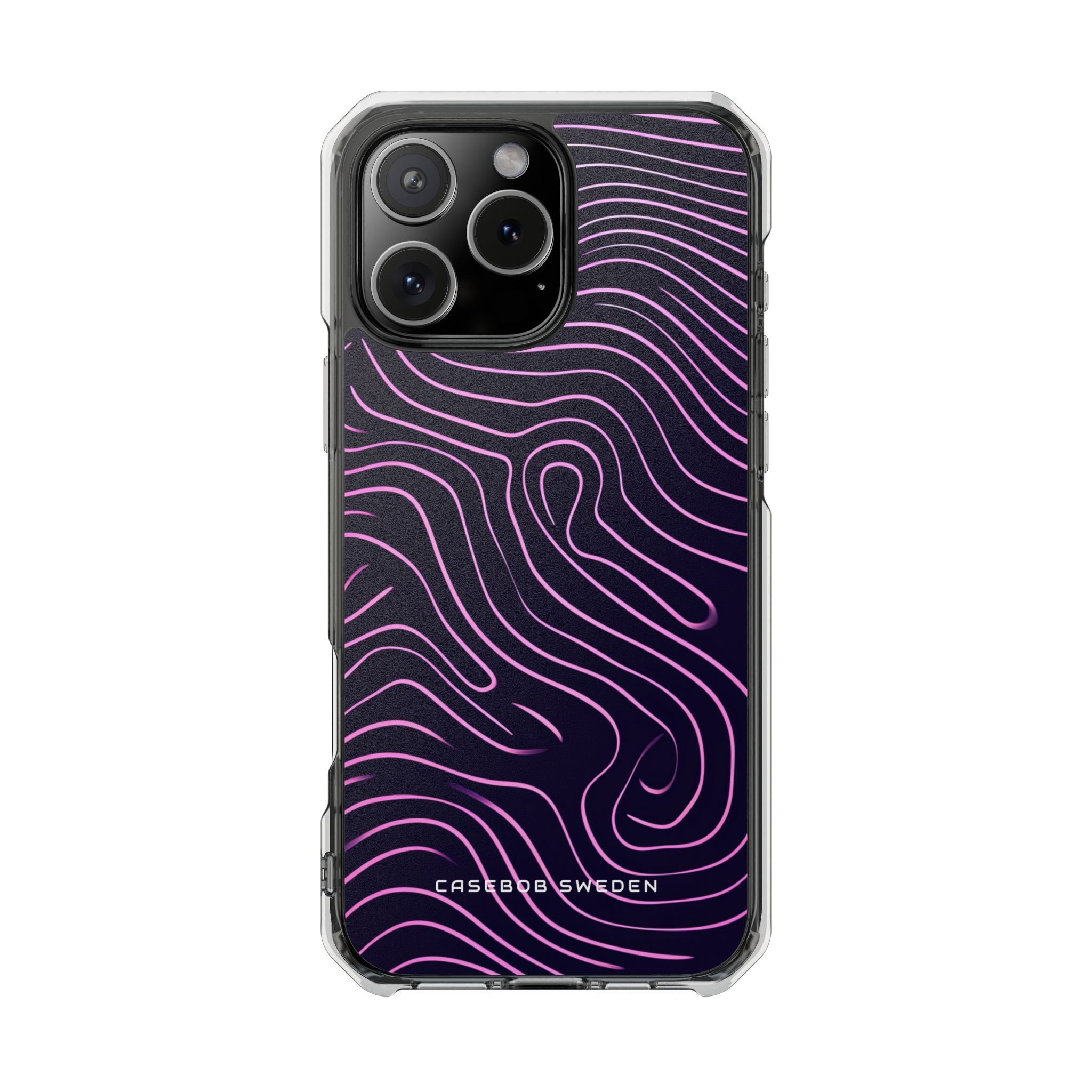 Contour Waveflow iPhone 16 - Clear Impact Phone Case