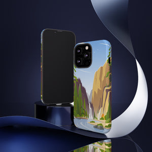 Waterfall at National Park iPhone Case (Protective)