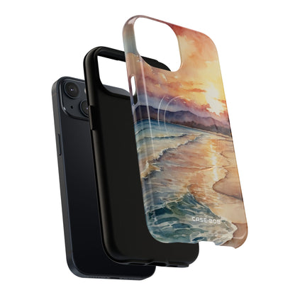 Sunset Reflection iPhone 14 Case - Tough+