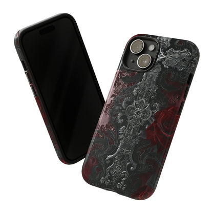 Lace and Velvet Gothic - Protective Phone Case