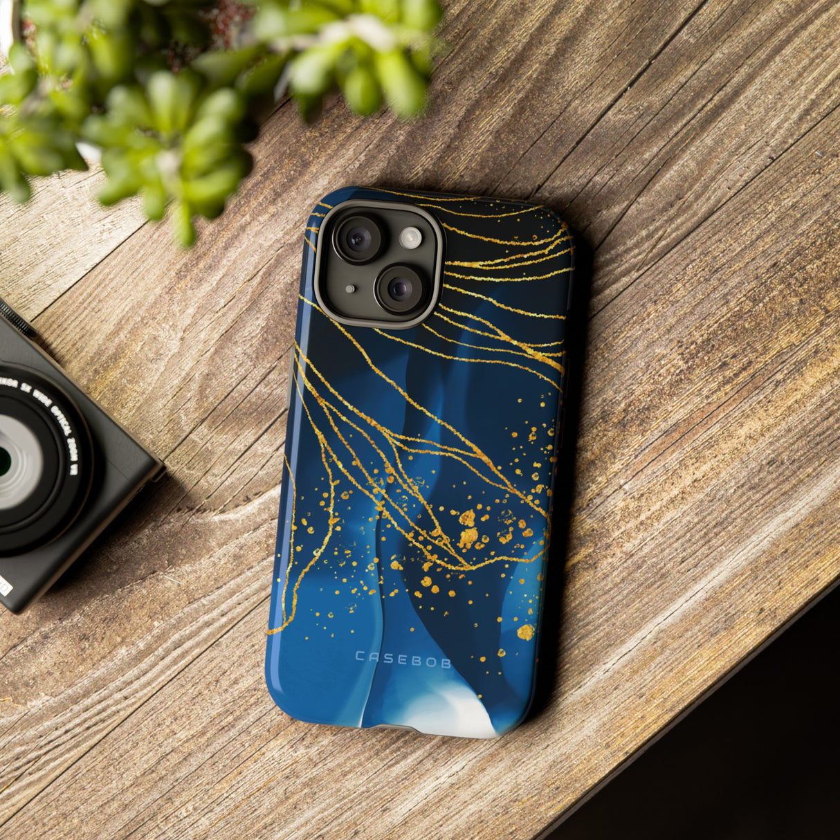 Blue Watercolor Art - Protective Phone Case