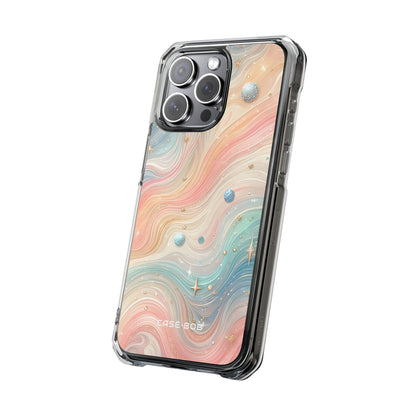Iridescent Swirls iPhone 15 Pro Max Case - Impact