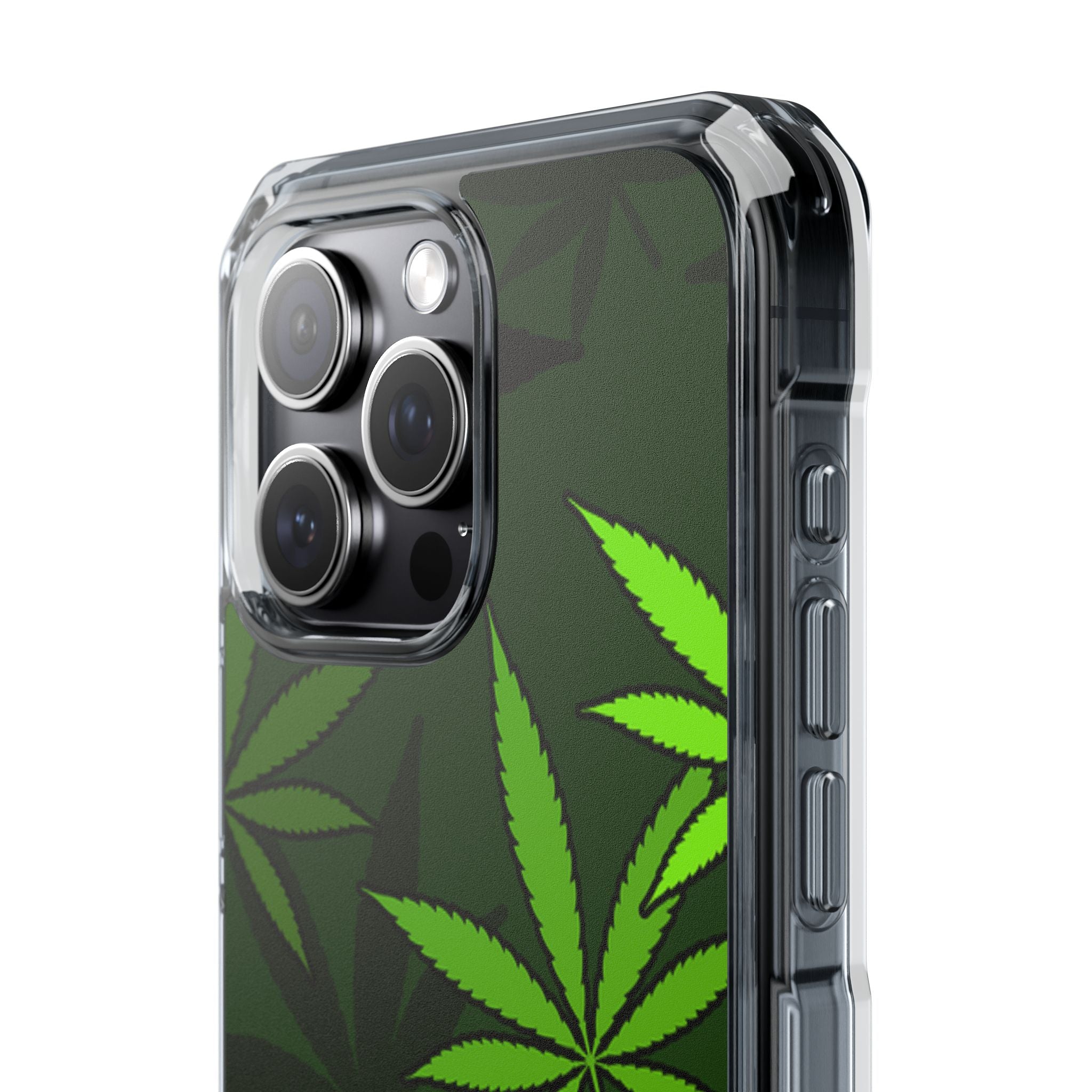 Green Leaf Symmetry iPhone Case - Impact