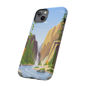 Waterfall at National Park - Protective Phone Case