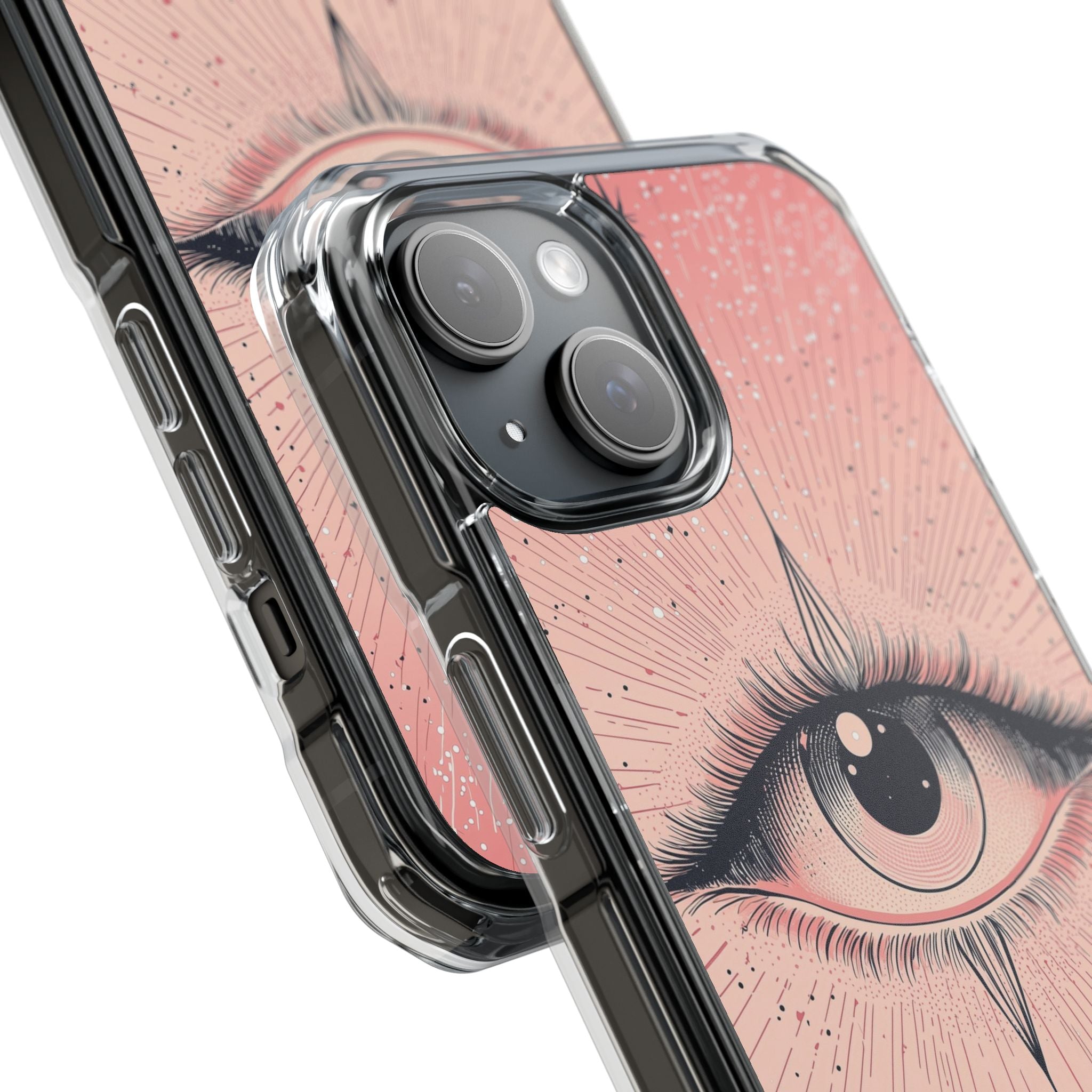 Cosmic Eye Burst iPhone 15 Case - Impact