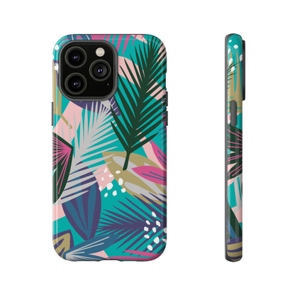 Tropical Leaf Loki - Protective Phone Case