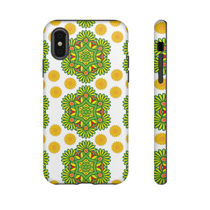 Lime Mandela - Protective Phone Case